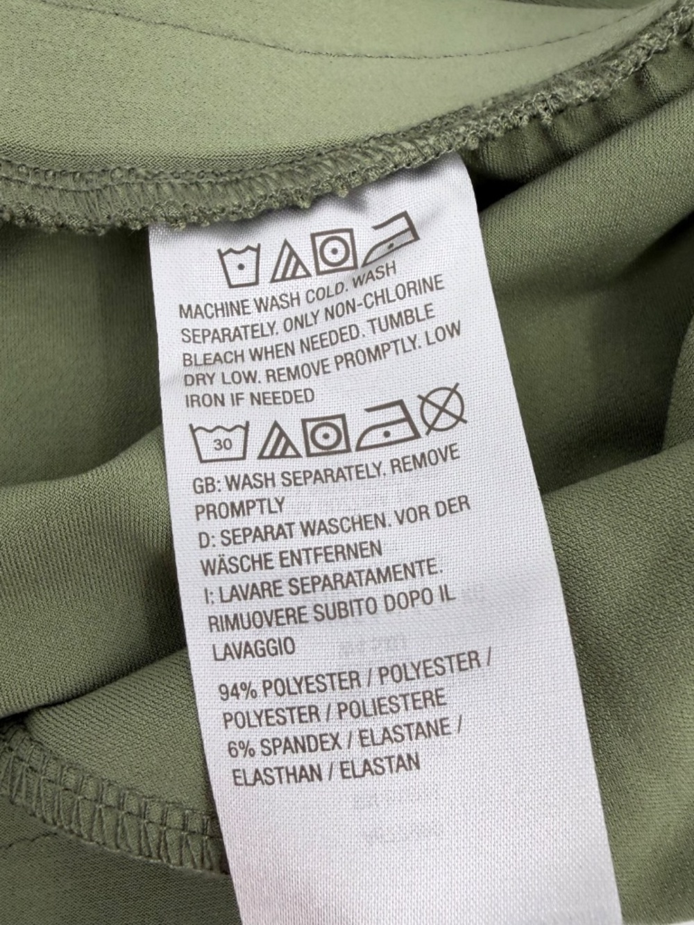 Susan Graver Pants Women XLP Green Liquid Knit Wide Leg Stretch Pull On Pockets - Picture 7 of 12